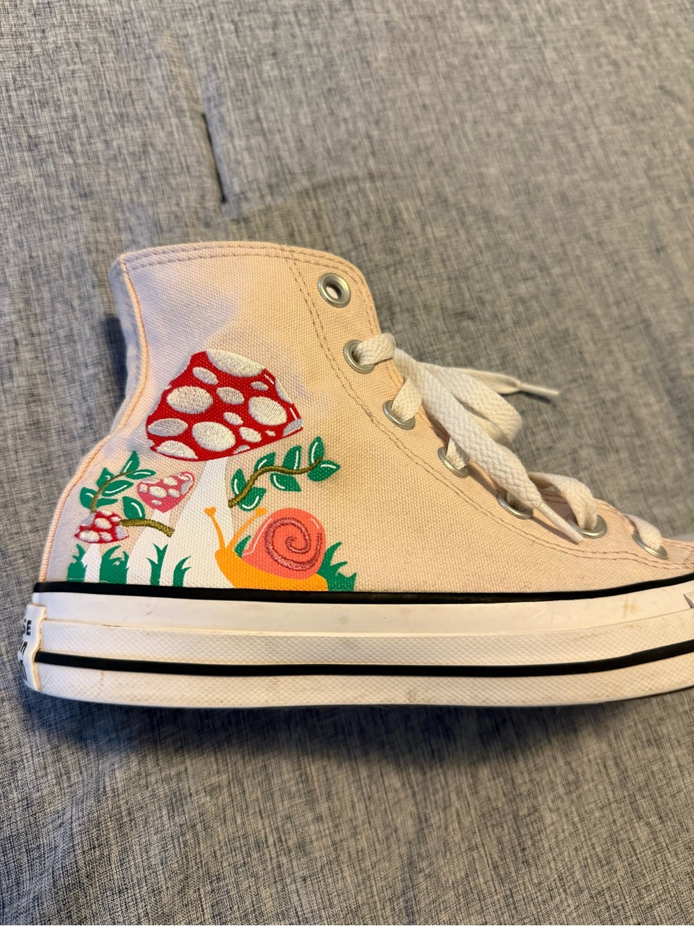 Converse Embroidered Garden High Tops